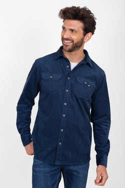 Navy Cord Shirt