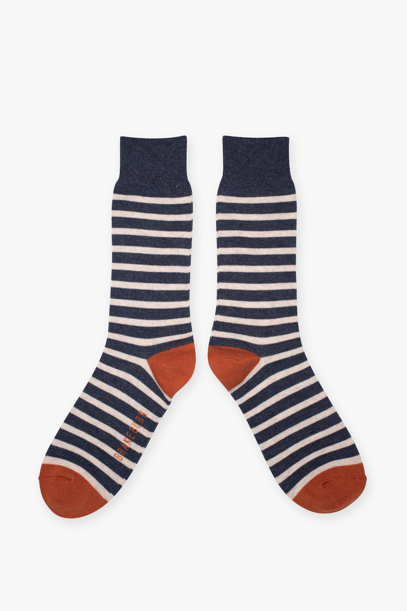 Oatmeal Stripe Socks