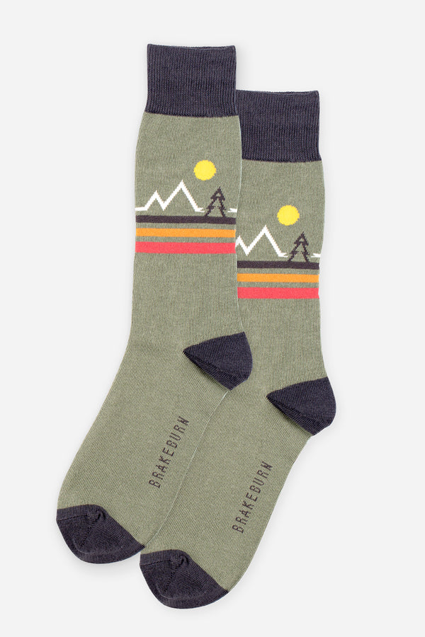 Khaki Mountain Socks