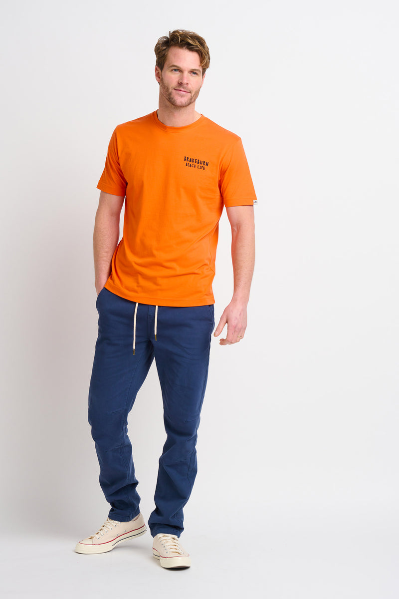 Landscape Lino Orange Tee