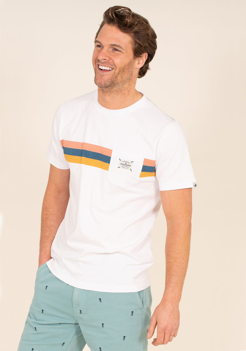 Placement Stripe T-Shirt