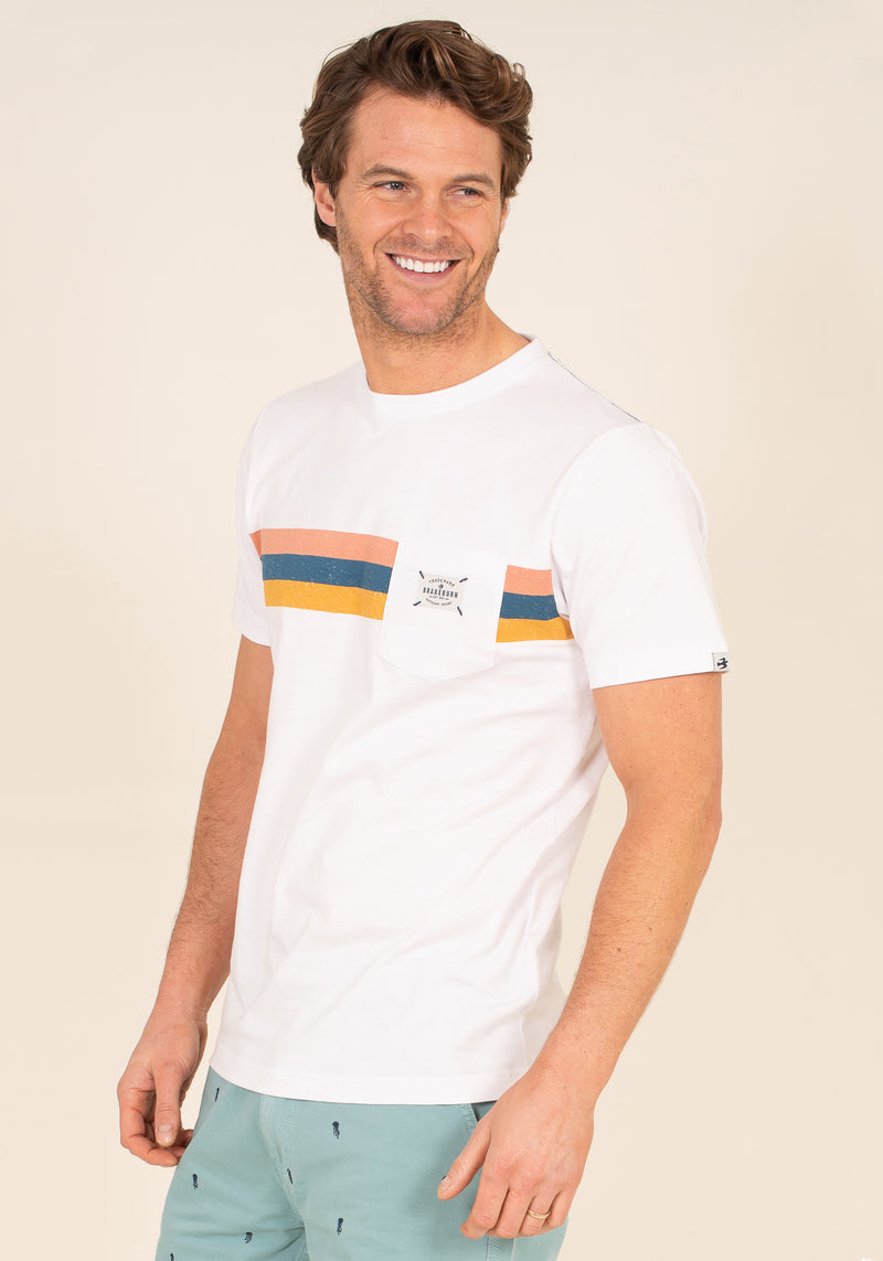 Placement Stripe T-Shirt