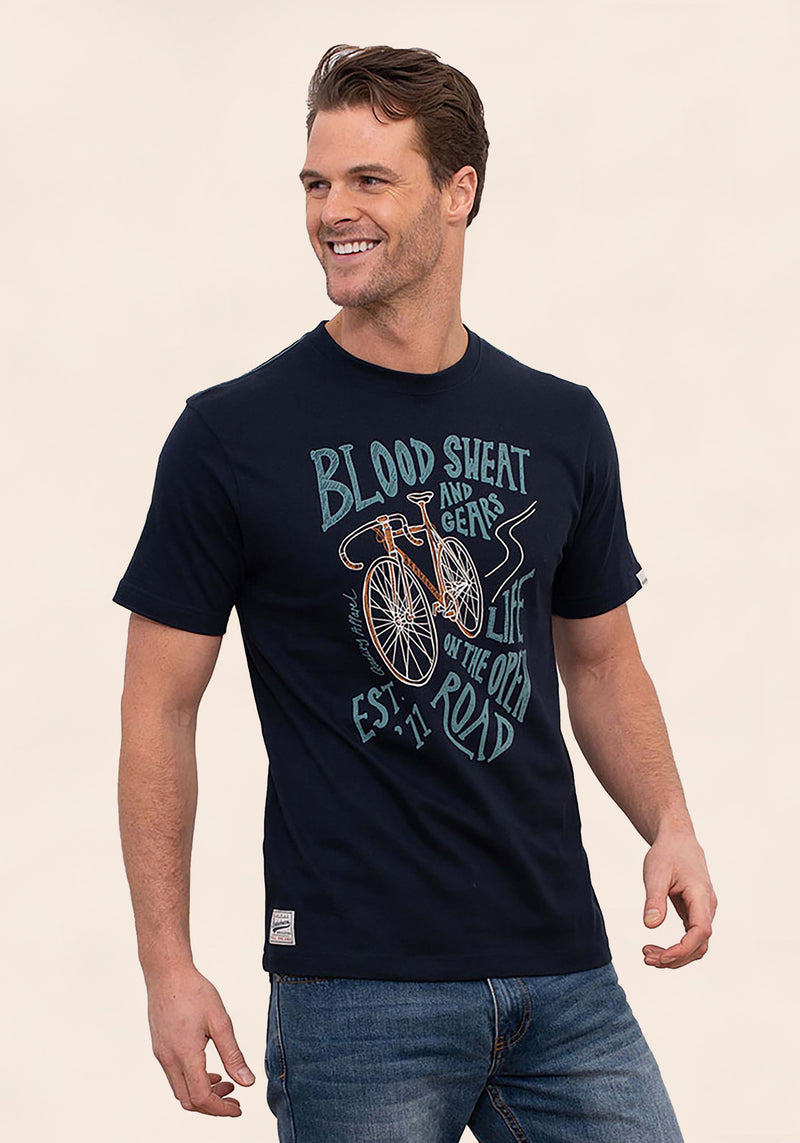 Blood Sweat and Gears Graphic T-Shirt