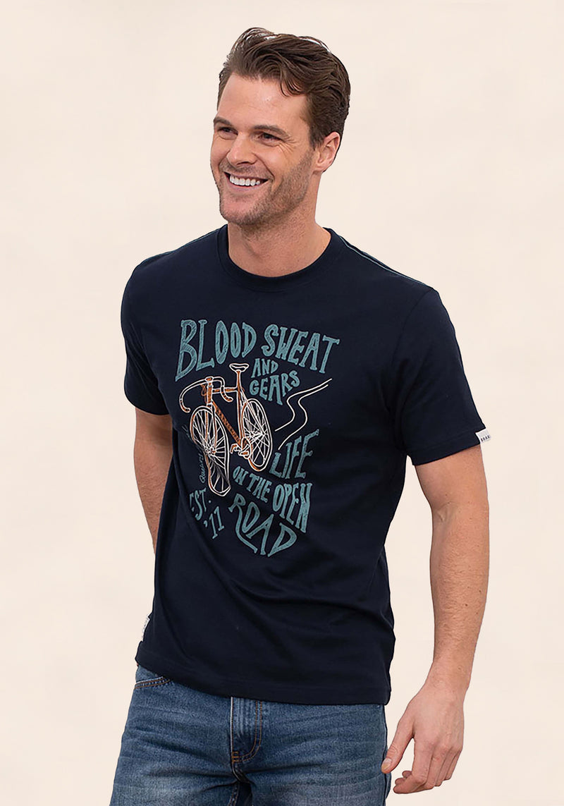 Blood Sweat and Gears Graphic T-Shirt