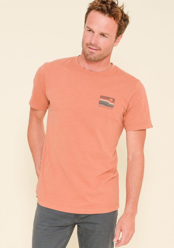 Orange Retro Sunset Tee