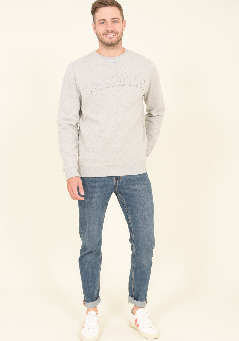 Applique Crew Neck Sweat