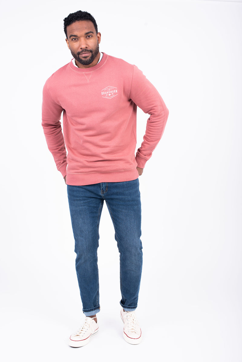 Pink Crew Neck Sweat