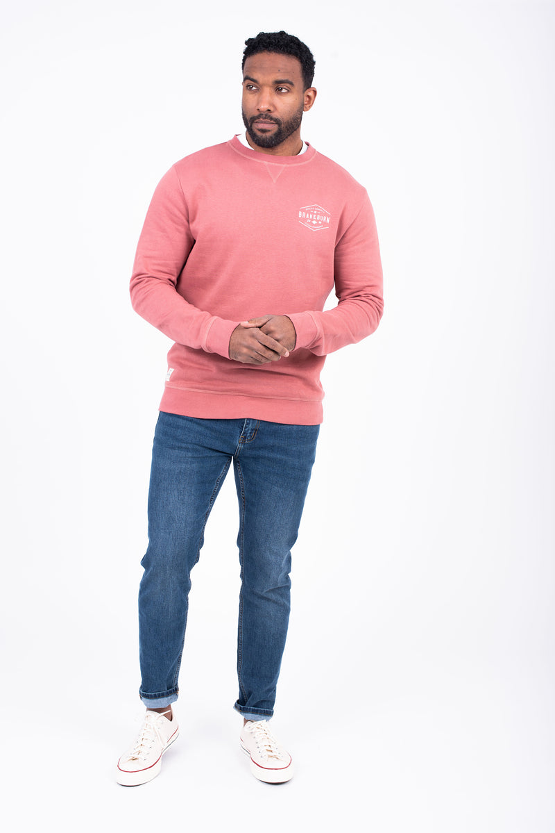 Pink Crew Neck Sweat