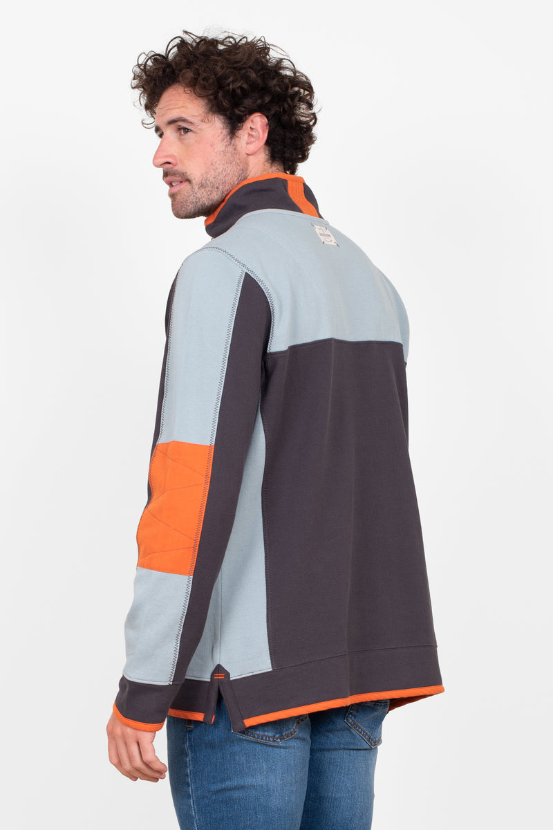 Colour Block 1/4 Zip