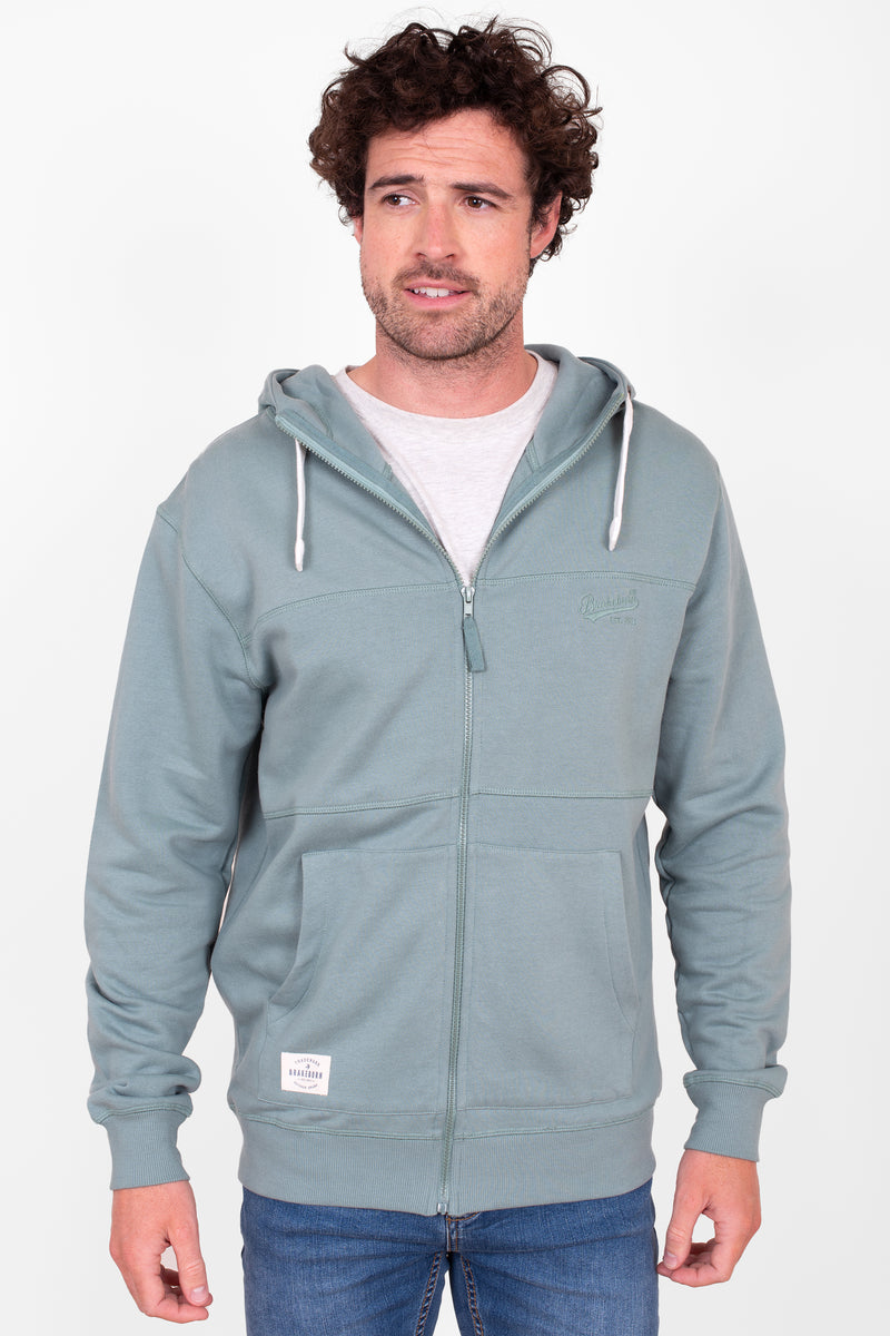 Men's Blue Zip Up Hoodie