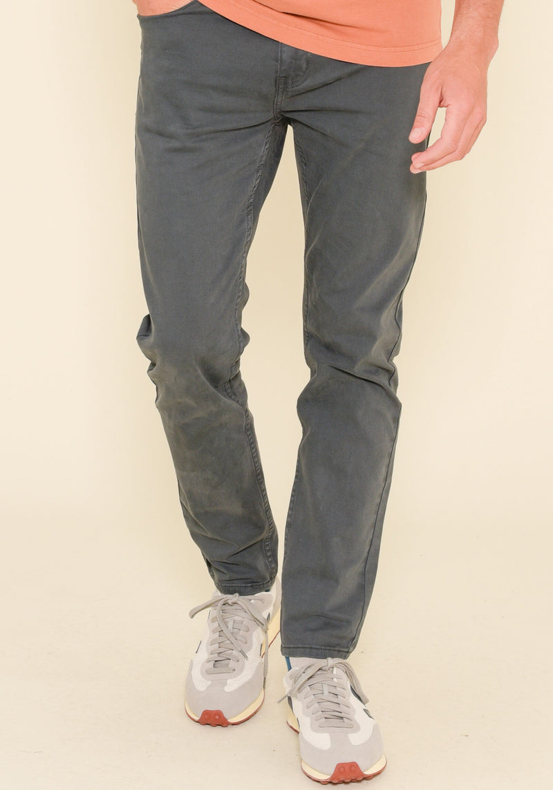 Garment Dye Trouser Grey