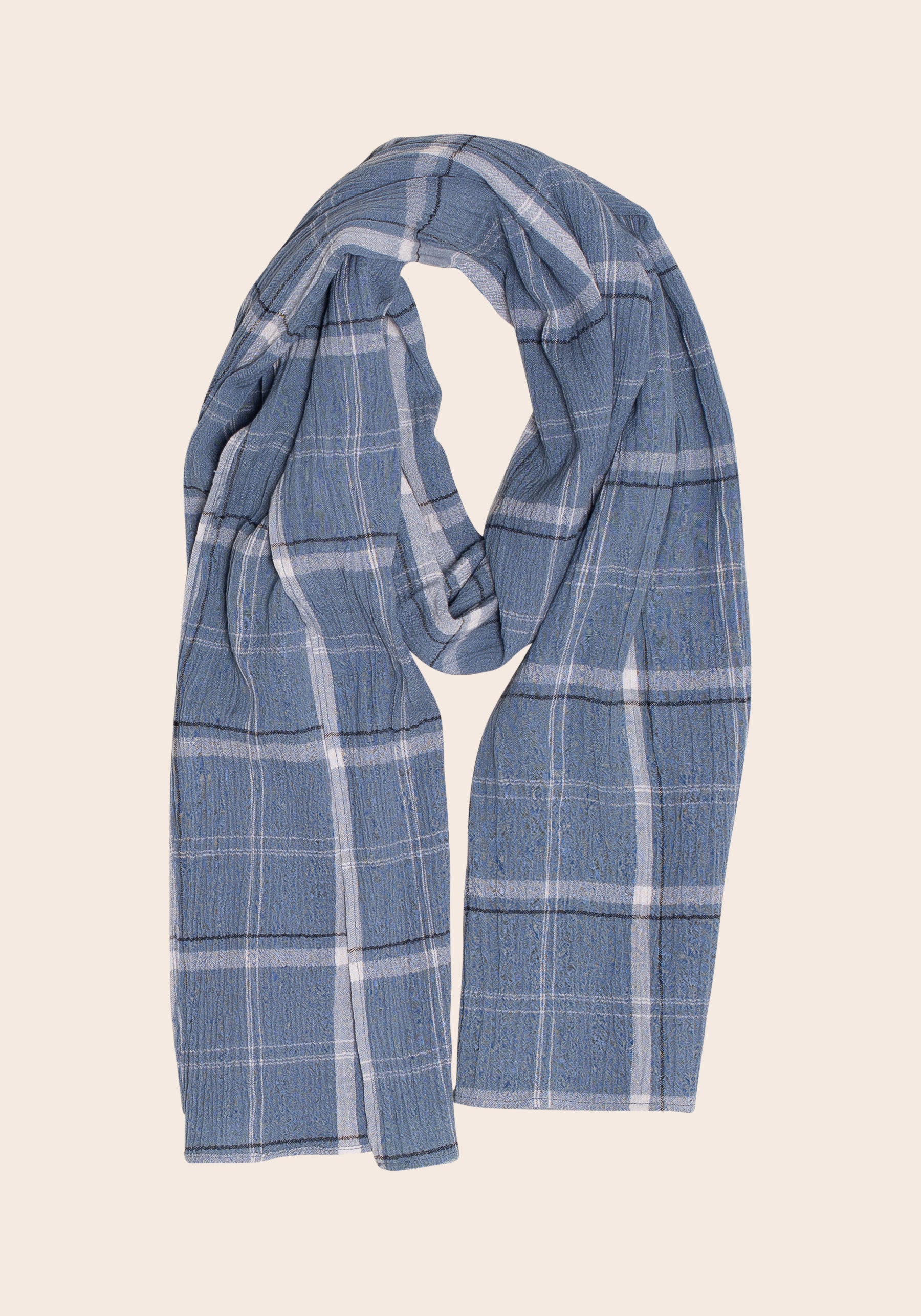 Summer Check Scarf