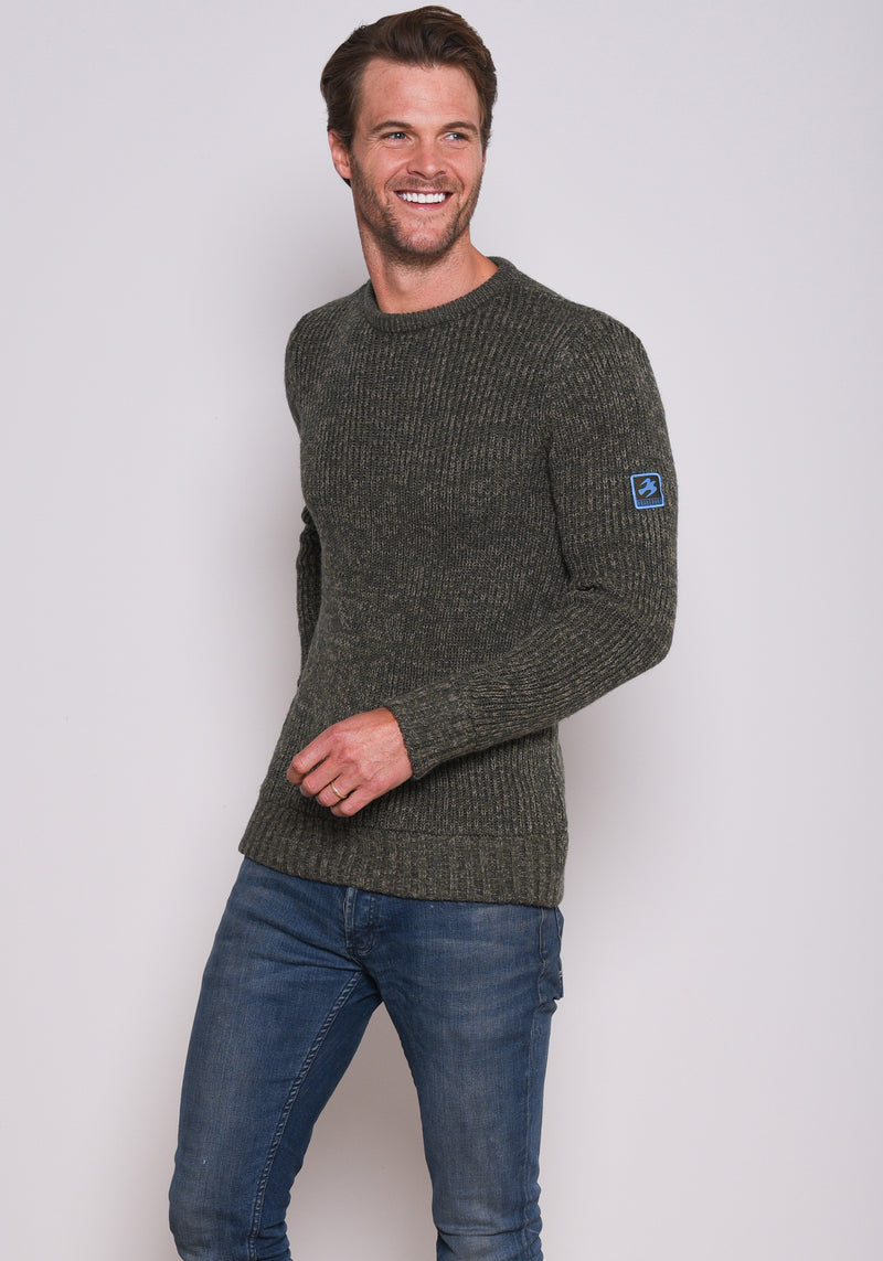 Multi Yarn Crew Jumper