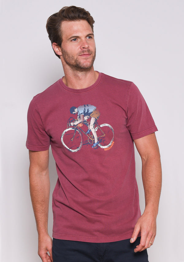 Cyclist Garment Dyed Tee