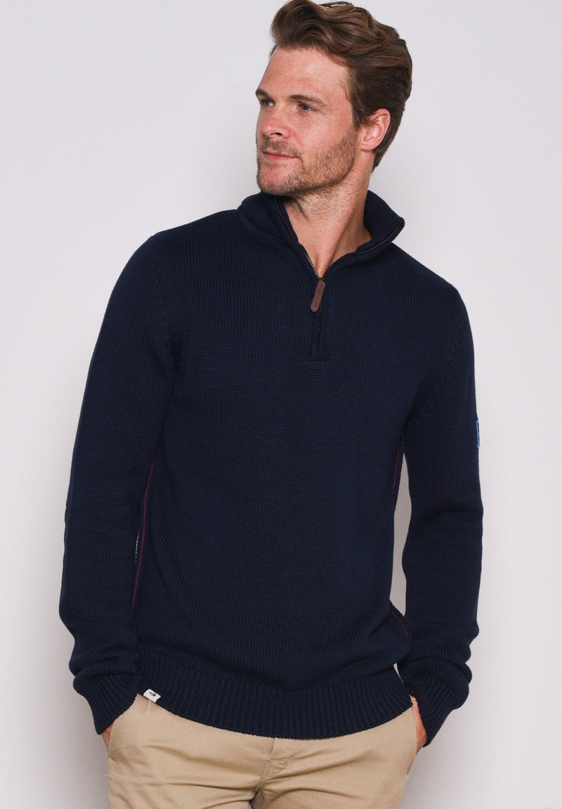 Quarter Zip Knit