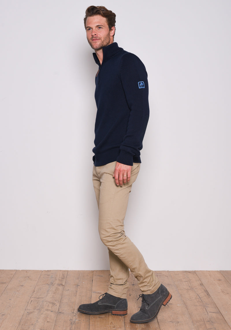 Quarter Zip Knit