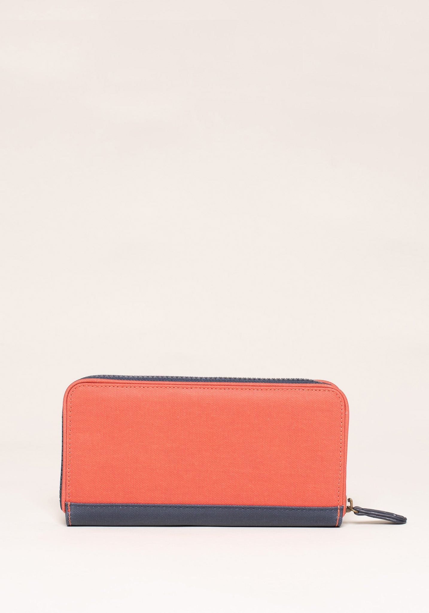 Burnt Orange Zip Purse