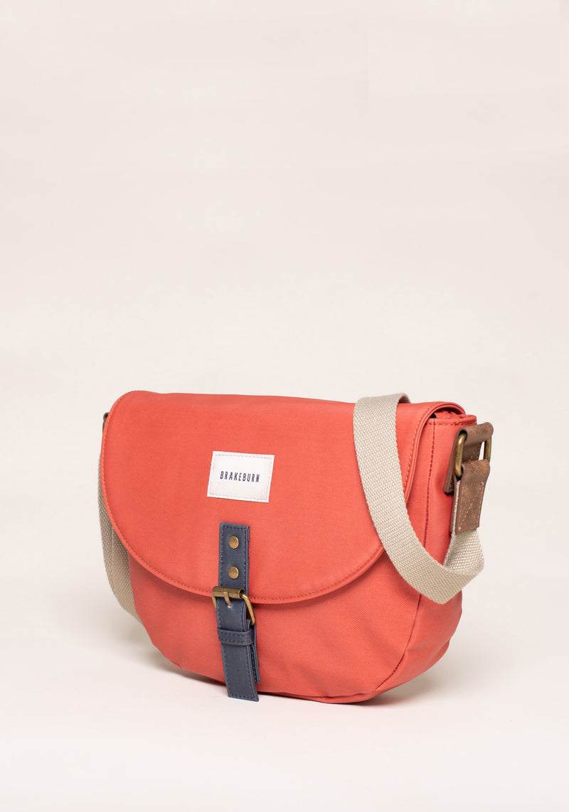 Colour Block Saddle Bag