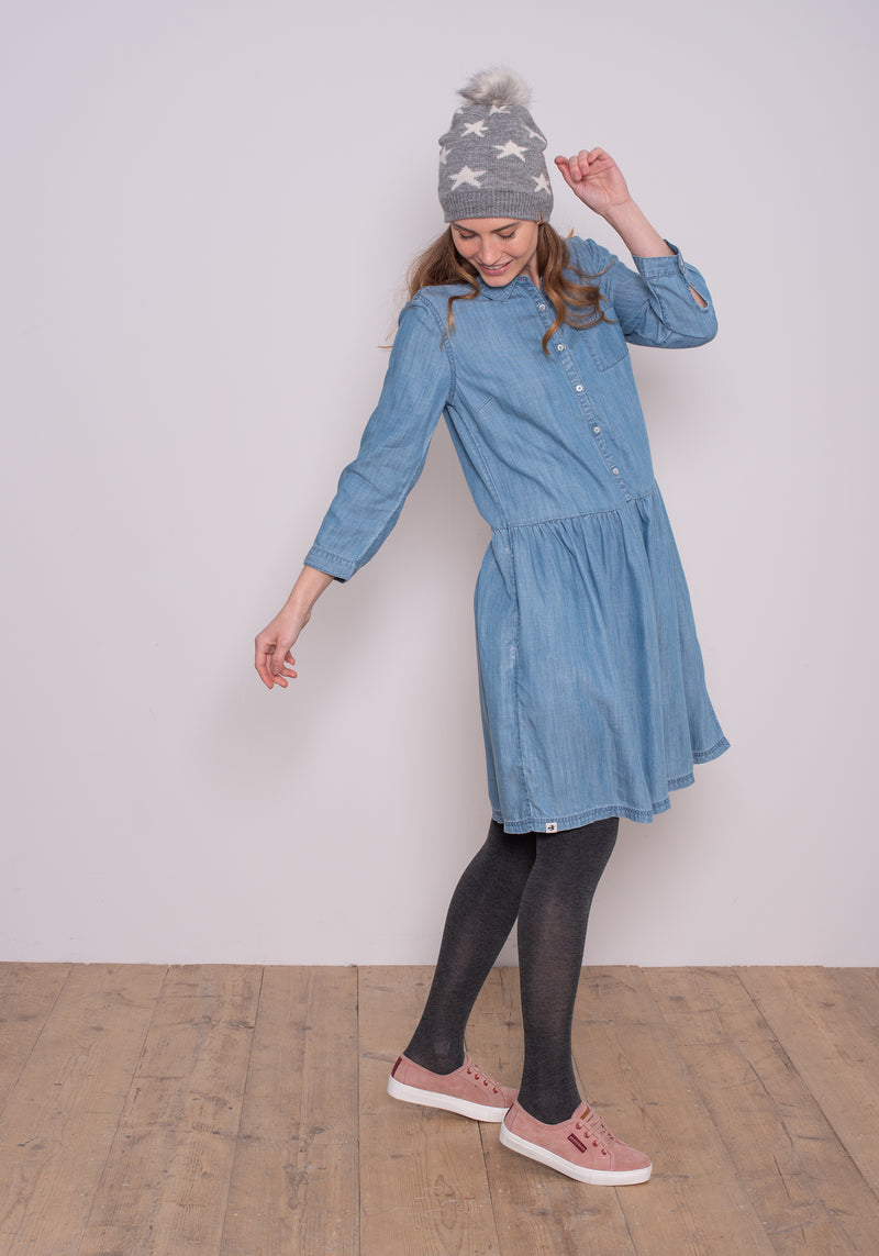 Loose Fit Shirt Dress