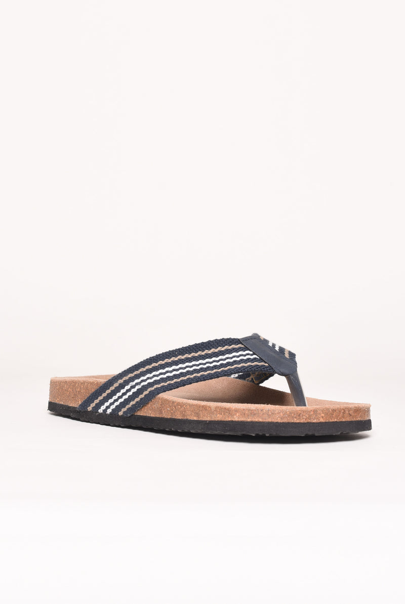 Stripe Flip Flops