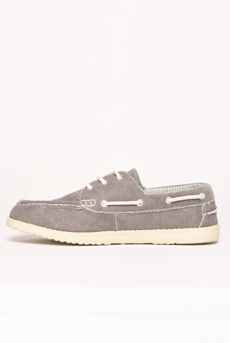Boat Shoe In Grey