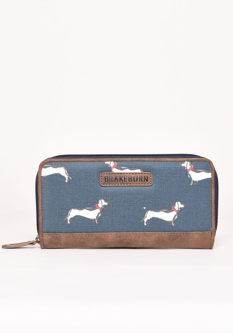 Sausage Dog Zip Purse