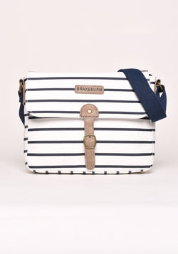 Stripe Saddle Bag