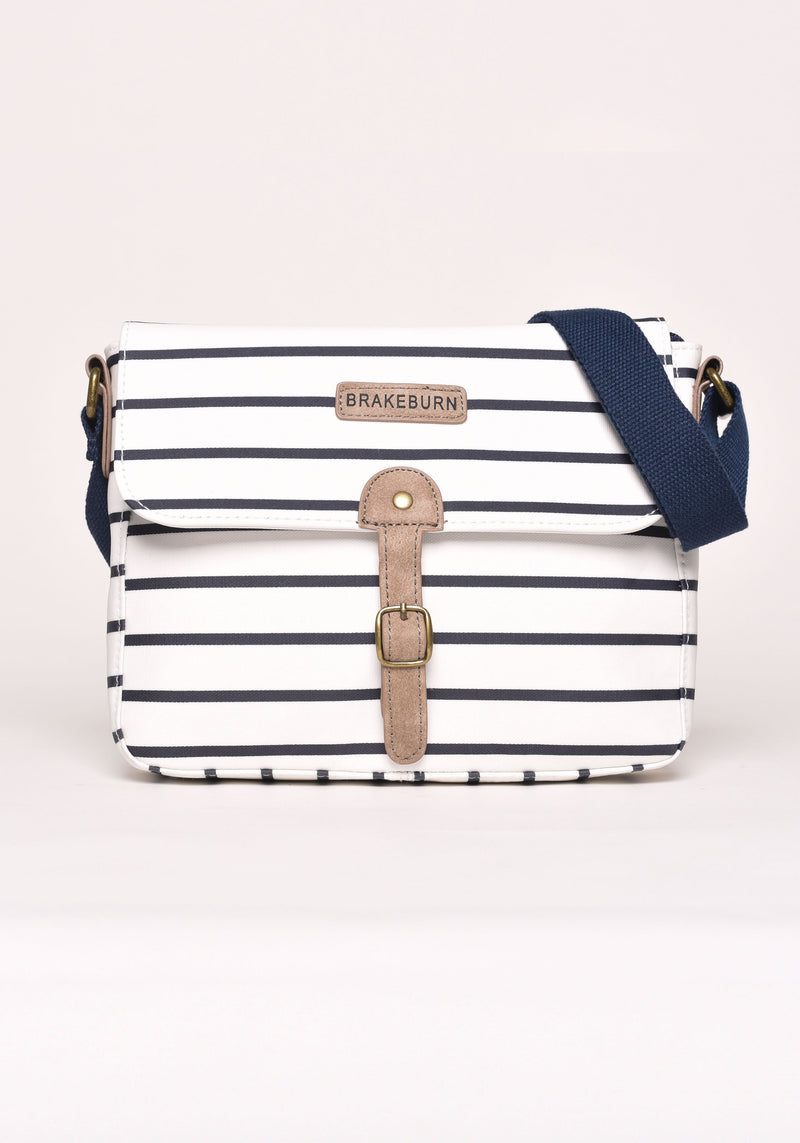 Stripe Saddle Bag