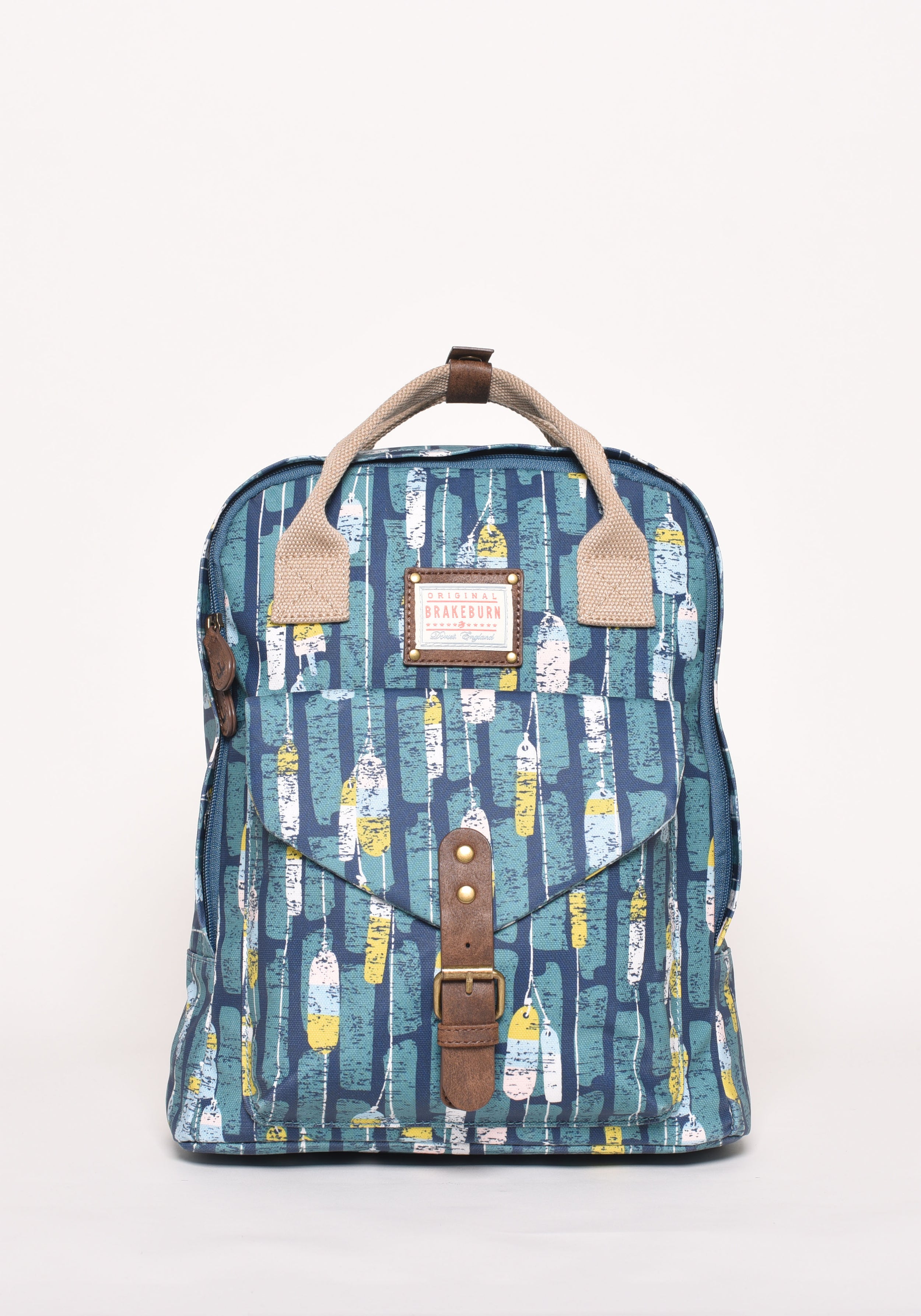 brakeburn mini backpack Midnight Blue Canvas Backpack | Womens Rucksack