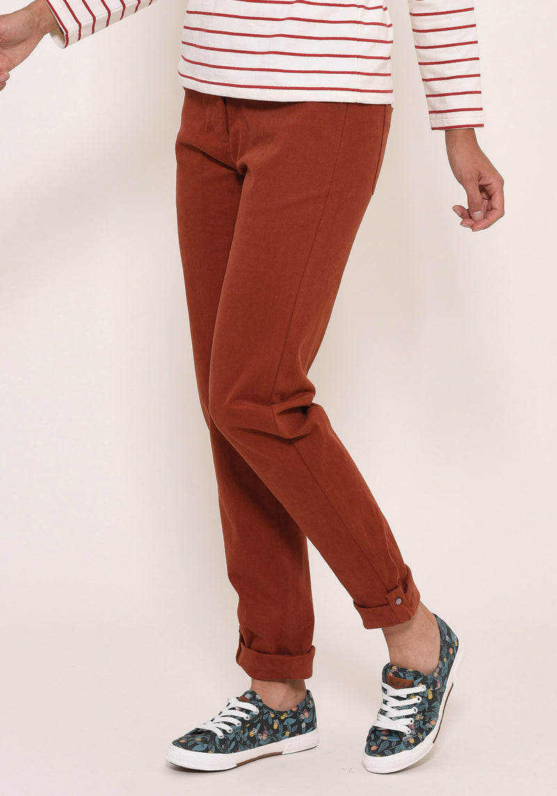 Washed Chino Cinnamon
