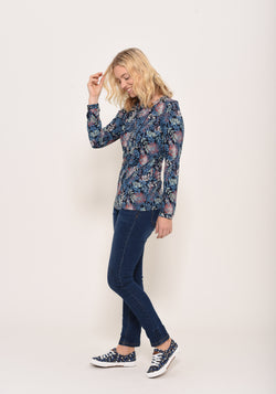 Falling Leaf blouse