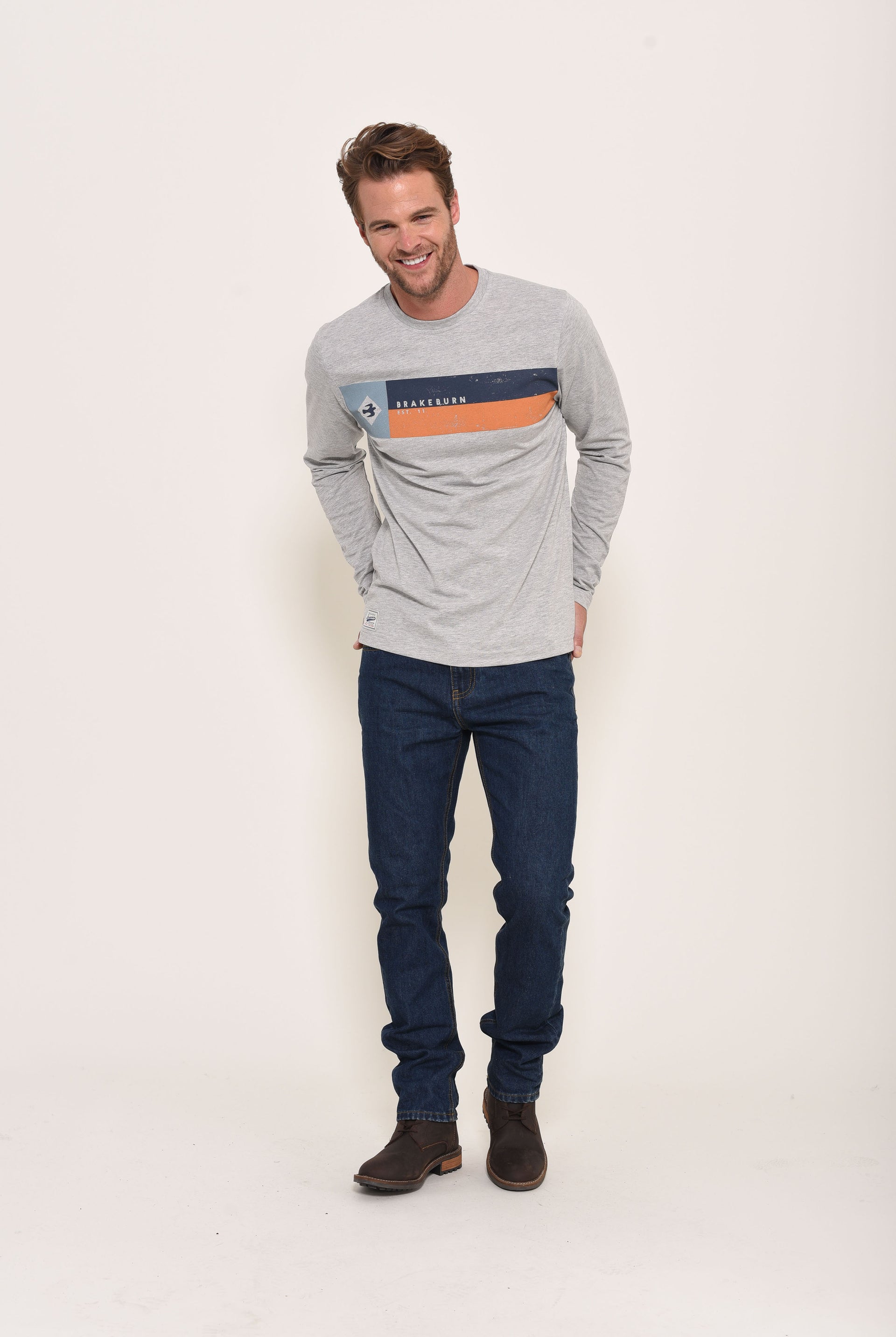Stripe Long Sleeve T Shirt