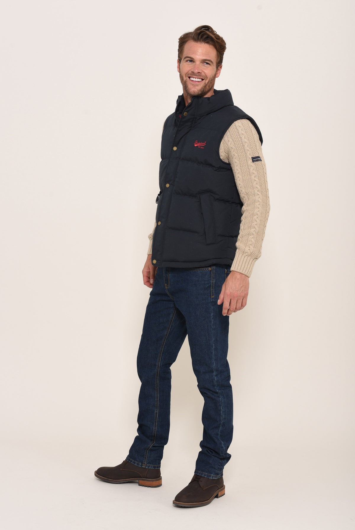 Navy Gilet Brakeburn navy-gilet-brakeburn