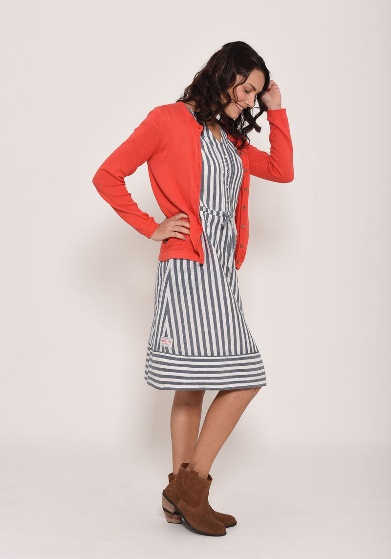 Woven Stripe Dress