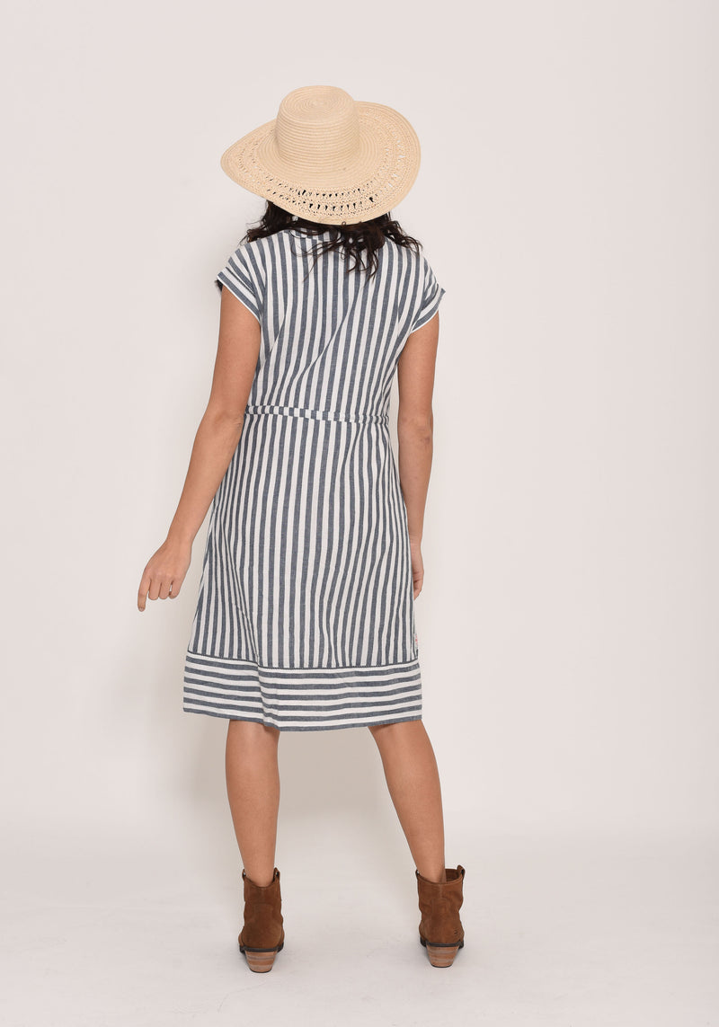 Woven Stripe Dress