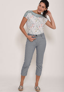 Candy Stripe Capris
