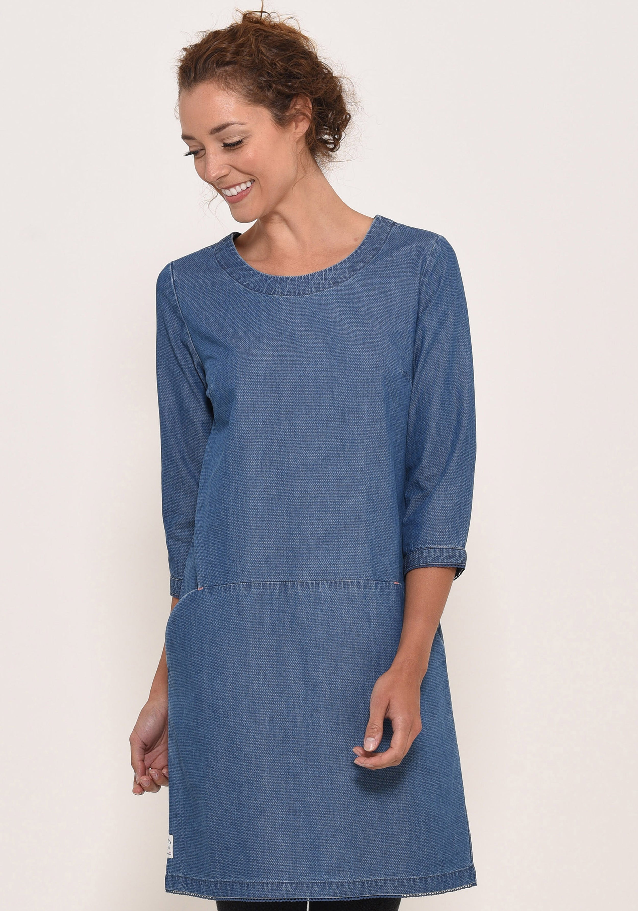 Denim Shift Dress – Brakeburn