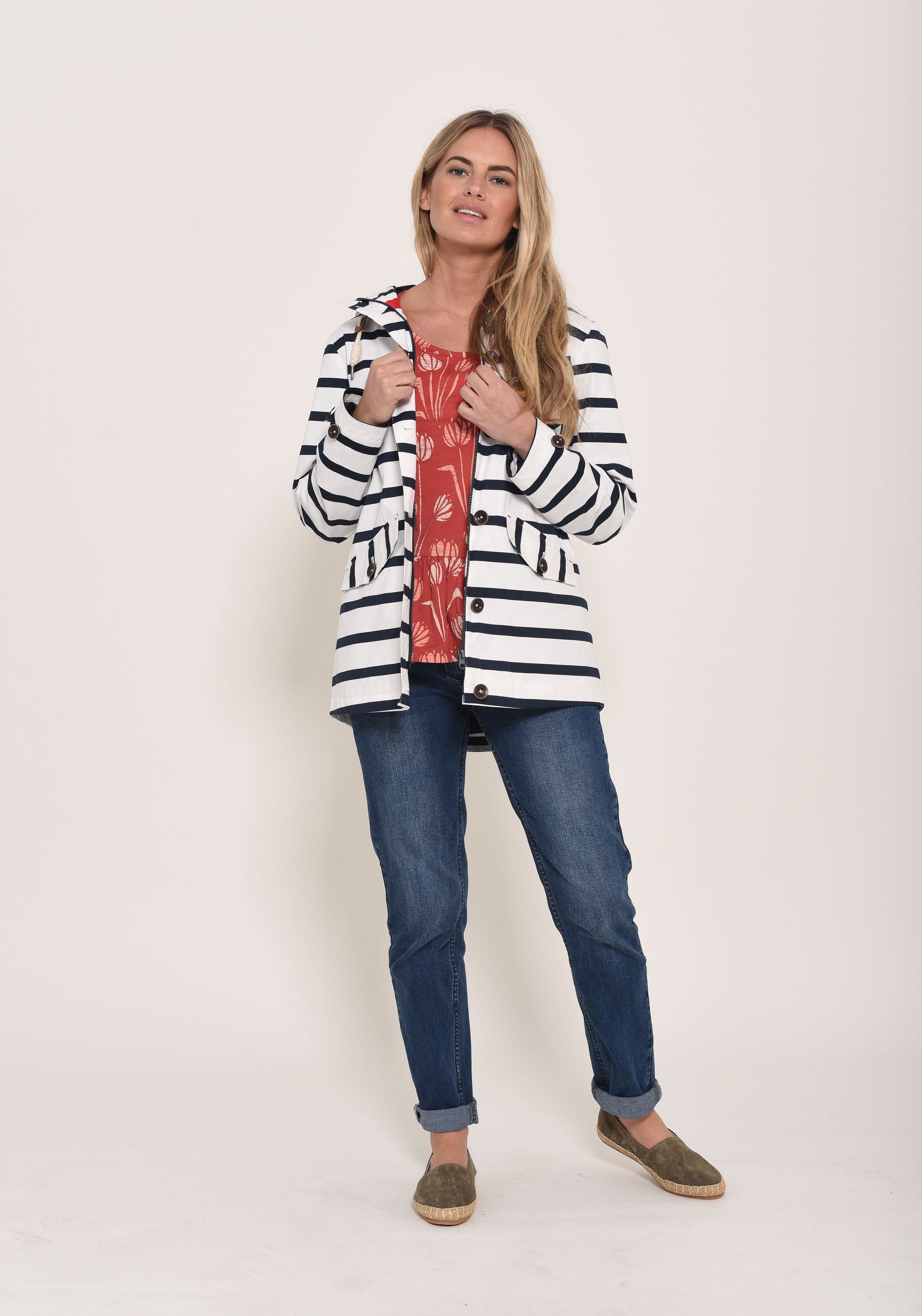 Water Reed Blouse Red