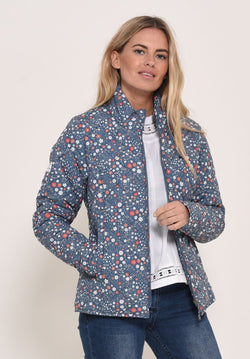 Ditsy Quilted Jacket