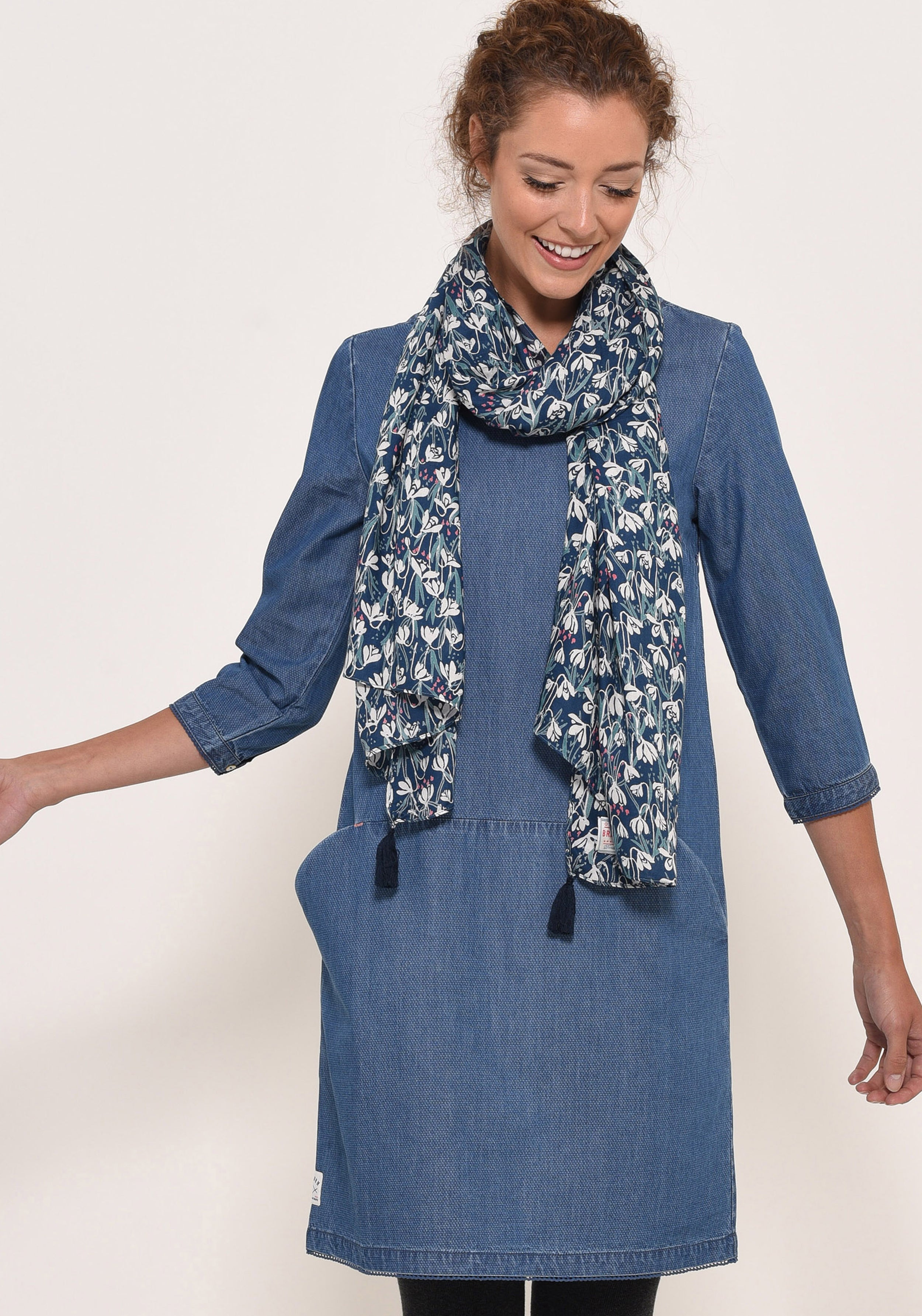 Denim Shift Dress  Brakeburn