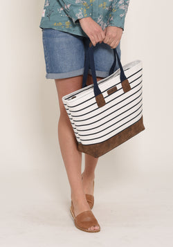 Stripe Tote